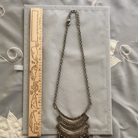 Statement Fringe Necklace - Picture 4 of 5